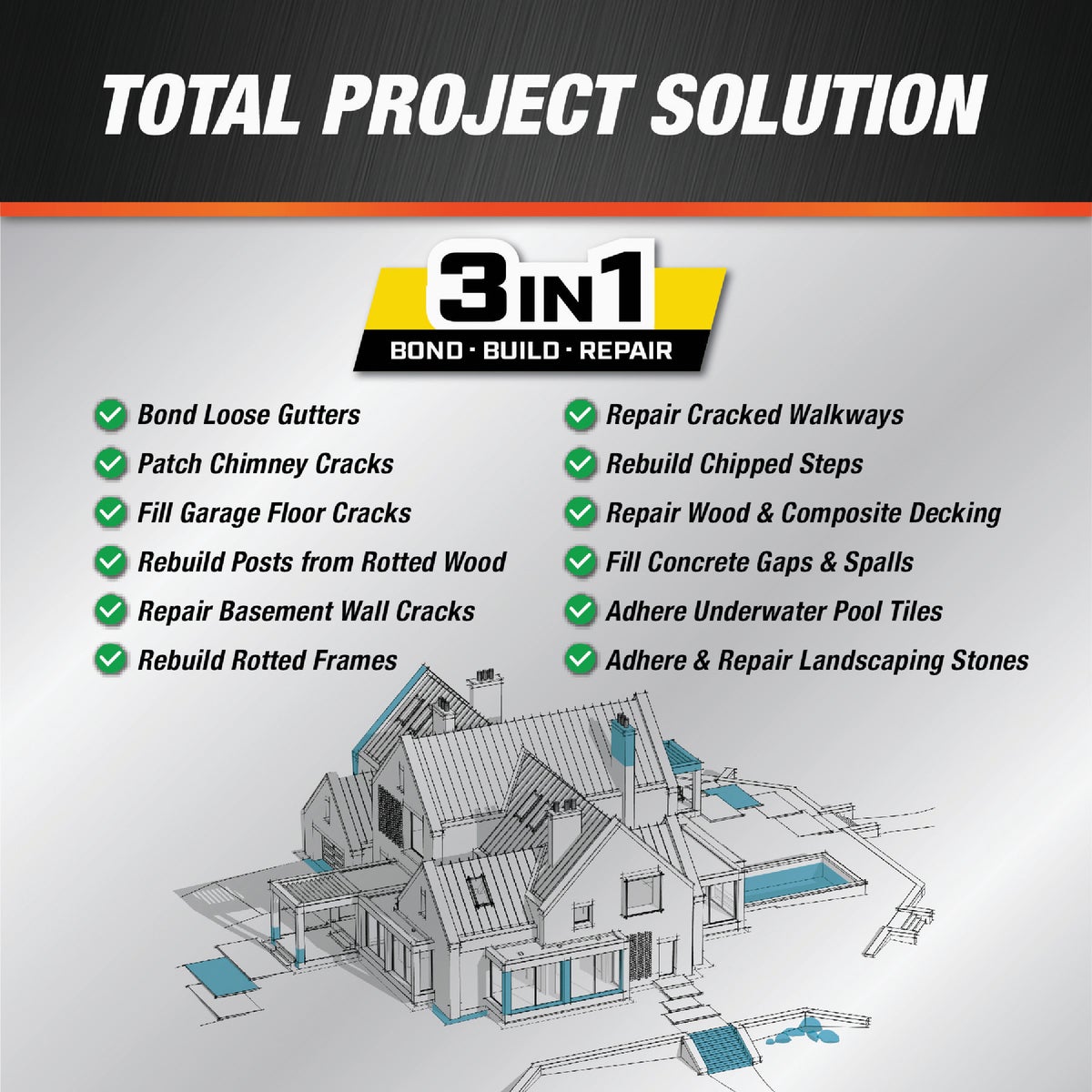 DAP 8.6 Oz. All Purpose Adhesive & Filler Image 3