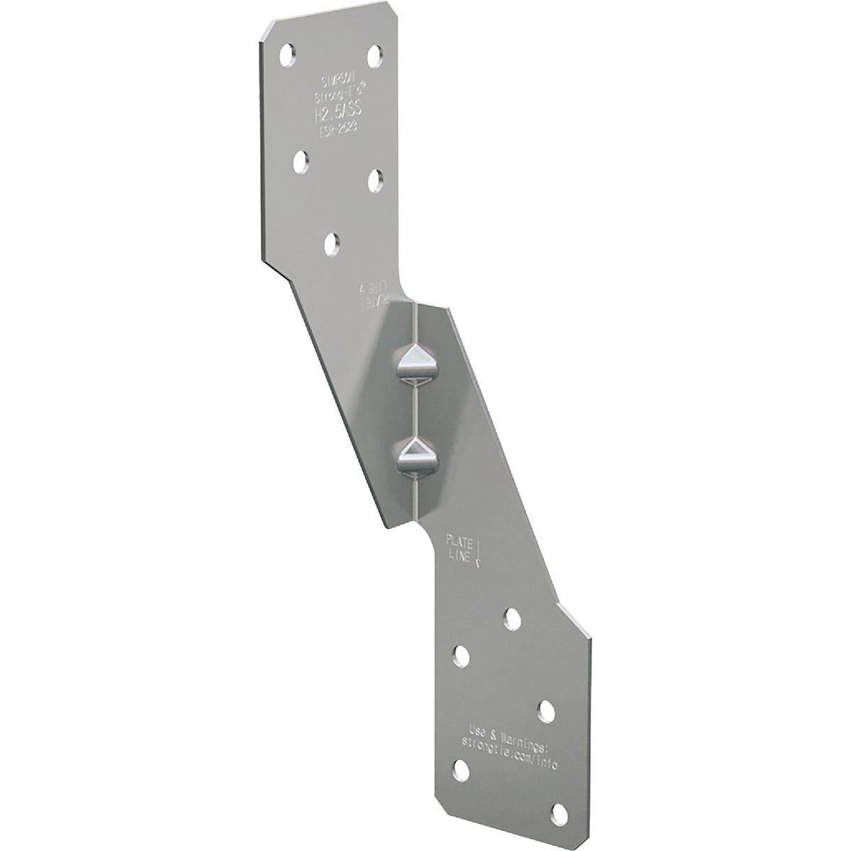 Simpson Strong-Tie H2.5A 18 ga Stainless Steel Hurricane Tie