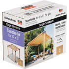 Simpson Strong-Tie Outdoor Accents Sage System Sunshade for 8 Ft. x 8 Ft. Pergola, Tan Image 1