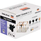 Simpson Strong-Tie Outdoor Accents Sage System Black Powder-Coated Middle-T Connector for 4x4 with Screws Image 3