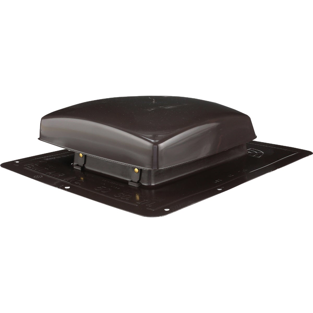 NorWesco 50 Sq. In. UV Resistant Polyethylene Roof Vent, Dark Brown