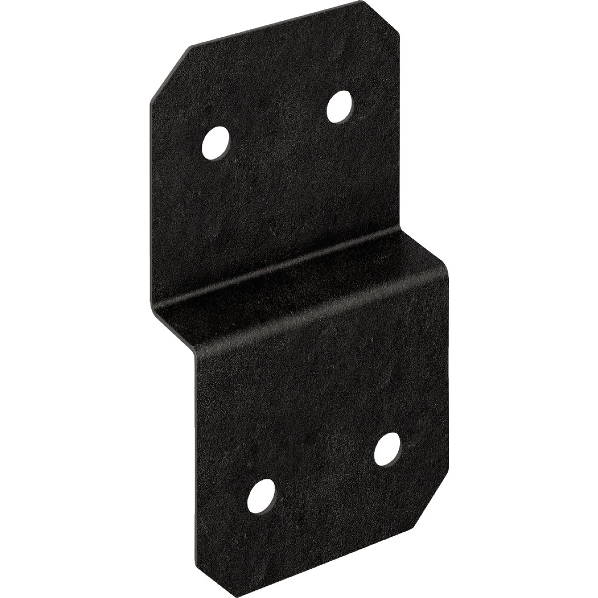 Simpson Strong-Tie Outdoor Accents Avant Collection ZMAX 2X 6 In. Black Deck Joist Tie