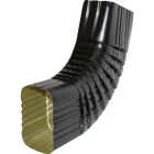 Spectra Metals 3 In. x 4 In. Aluminum Black Side Downspout Elbow Image 3