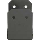 Simpson Strong-Tie Outdoor Accents Avant Collection ZMAX 6X6 Black Rough Post Base Image 4