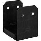 Simpson Strong-Tie Outdoor Accents Avant Collection ZMAX 6X6 Black Rough Post Base Image 1