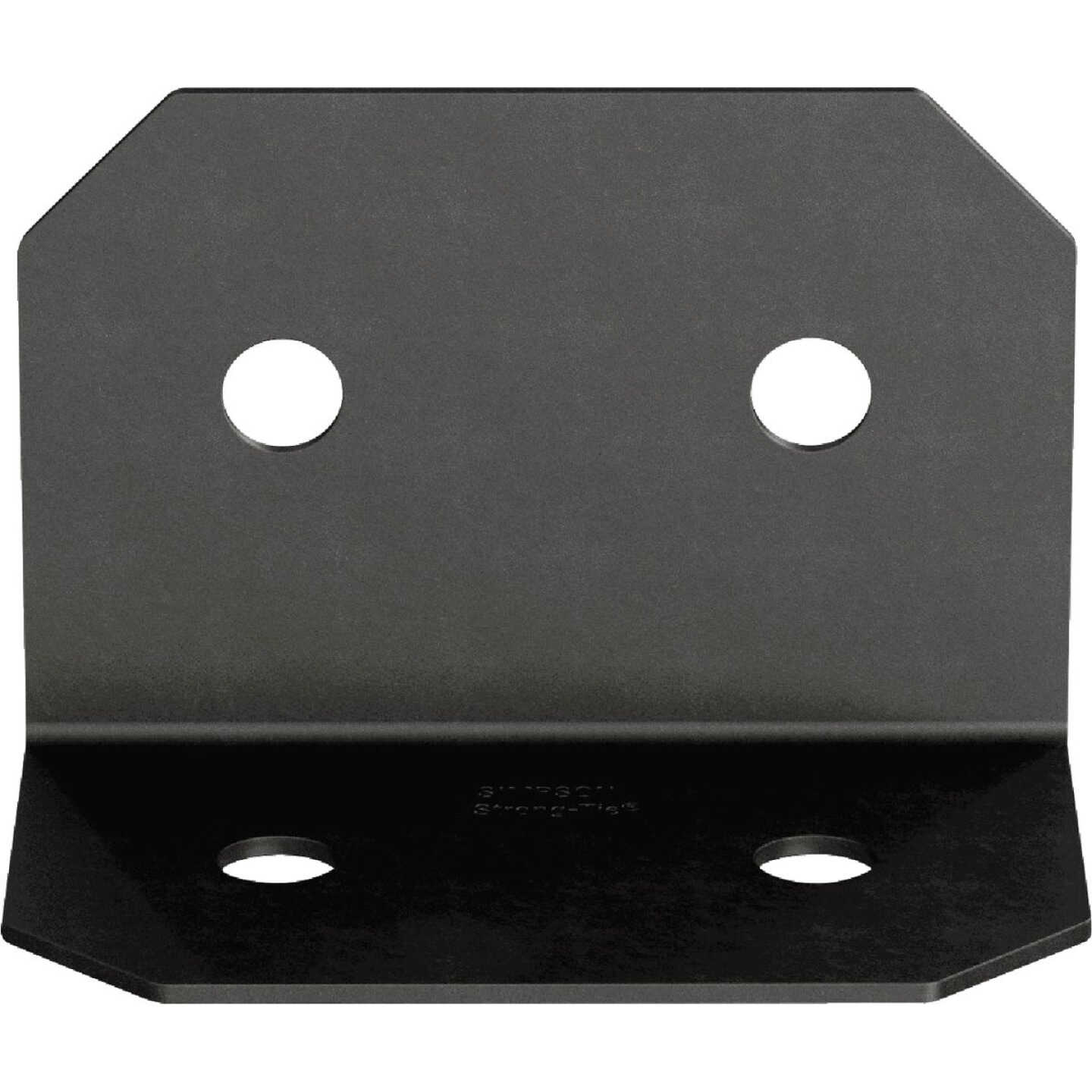Simpson Strong-Tie Outdoor Accents Avant Collection ZMAX 6X 90 Deg. 12 ga Black Framing Angle Image 5