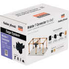 Simpson Strong-Tie Outdoor Accents Sage System Black Powder-Coated Middle-T Connector for 6x6 with Screws Image 5