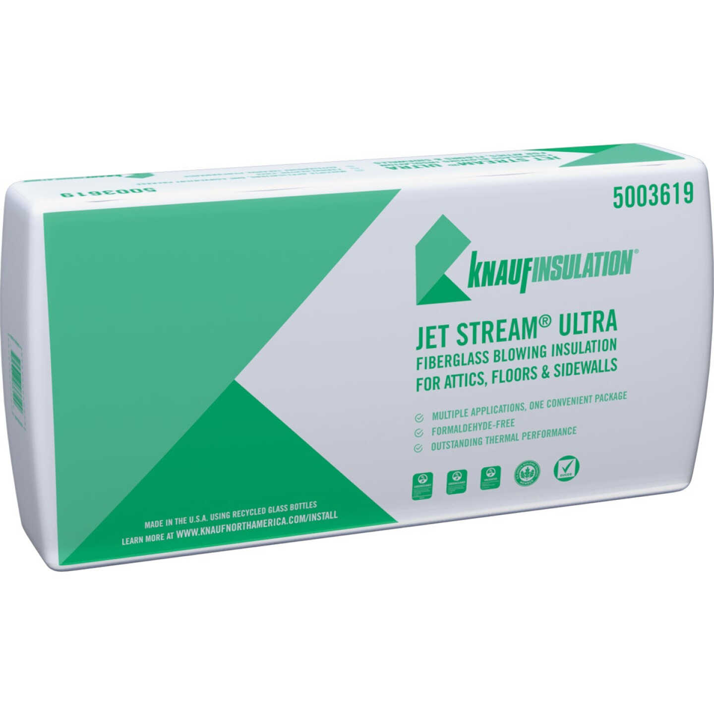 Knauf Jet Stream Ultra Blow-In Fiberglass Insulation Image 1