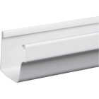 Amerimax 5 In. Traditional K-Style White Vinyl Gutter 10 Ft. Image 1