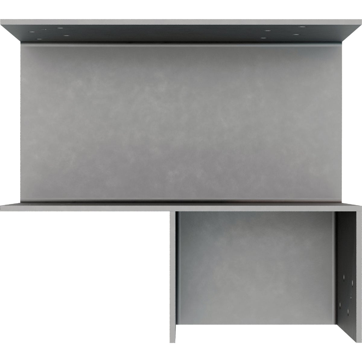 Simpson Strong-Tie ECCLRQ L-Shape End Column Cap for 6x Beam, 6x Post with Strong-Drive SDS Screws, Skewed Right Image 4