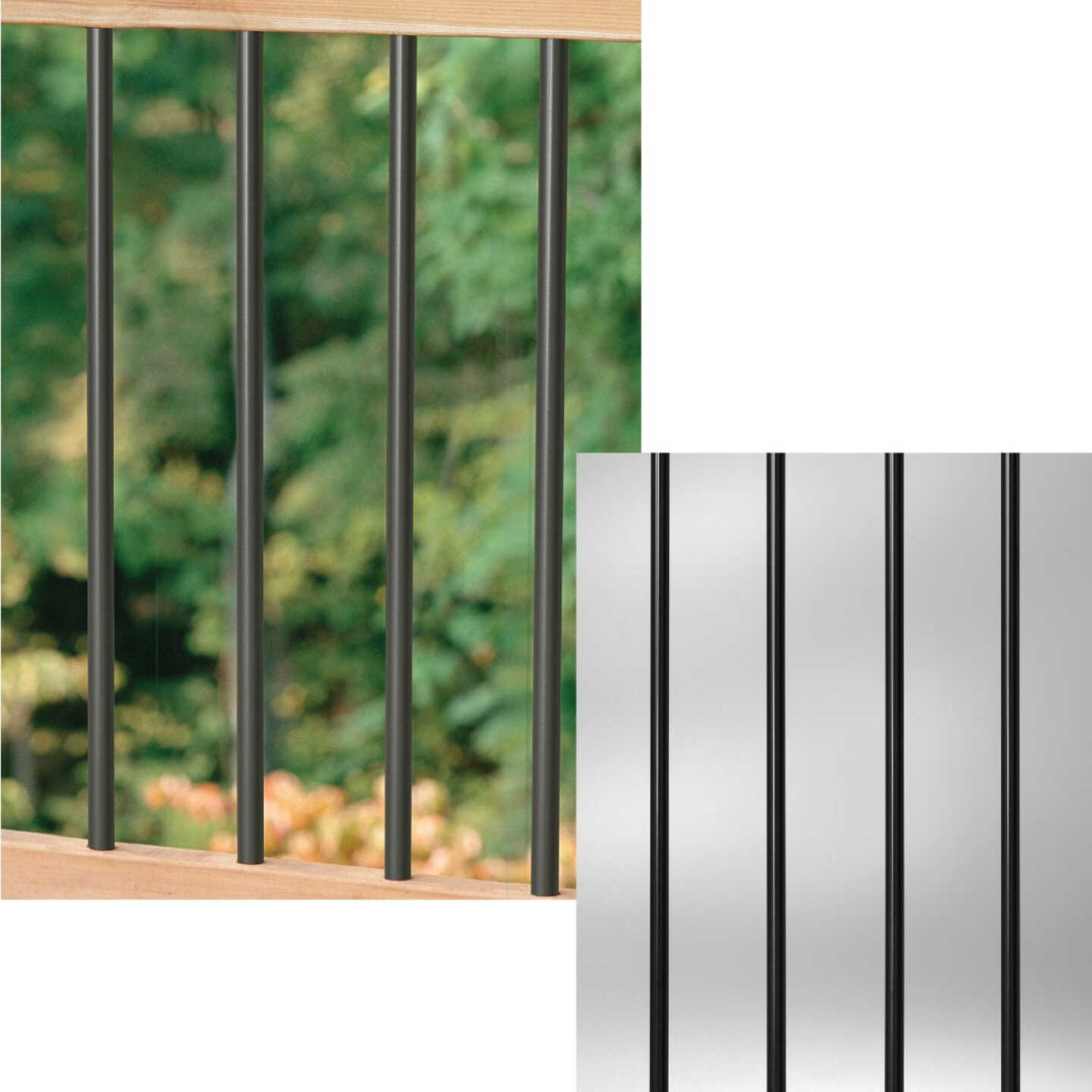 Deckorators 32 In. Bronze Aluminum Classic Baluster (10-Pack) Image 1