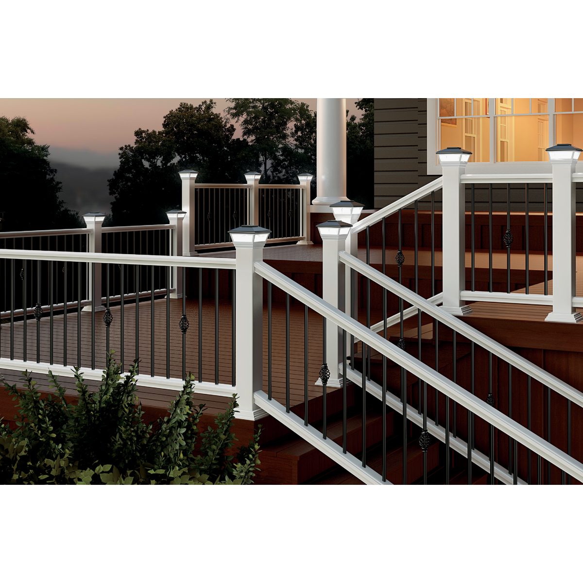 Deckorators Black Plastic Classic Stair Baluster Connector (20-Pack) Image 2