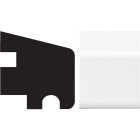 Royal 1-5/16 In. W. x 1-3/8 In. H. x 7 Ft. L. White PVC Window Sill Nosing Image 1