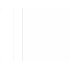 House of Fara 5/8 In. W. x 2-1/8 In. H. x 8 Ft. L. White MDF Mullion Casing Molding Image 1