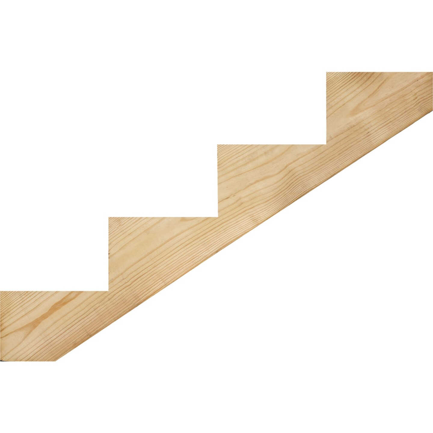Kitzmans 4-Step Pressure Treated Precut Stair Stringer Image 1