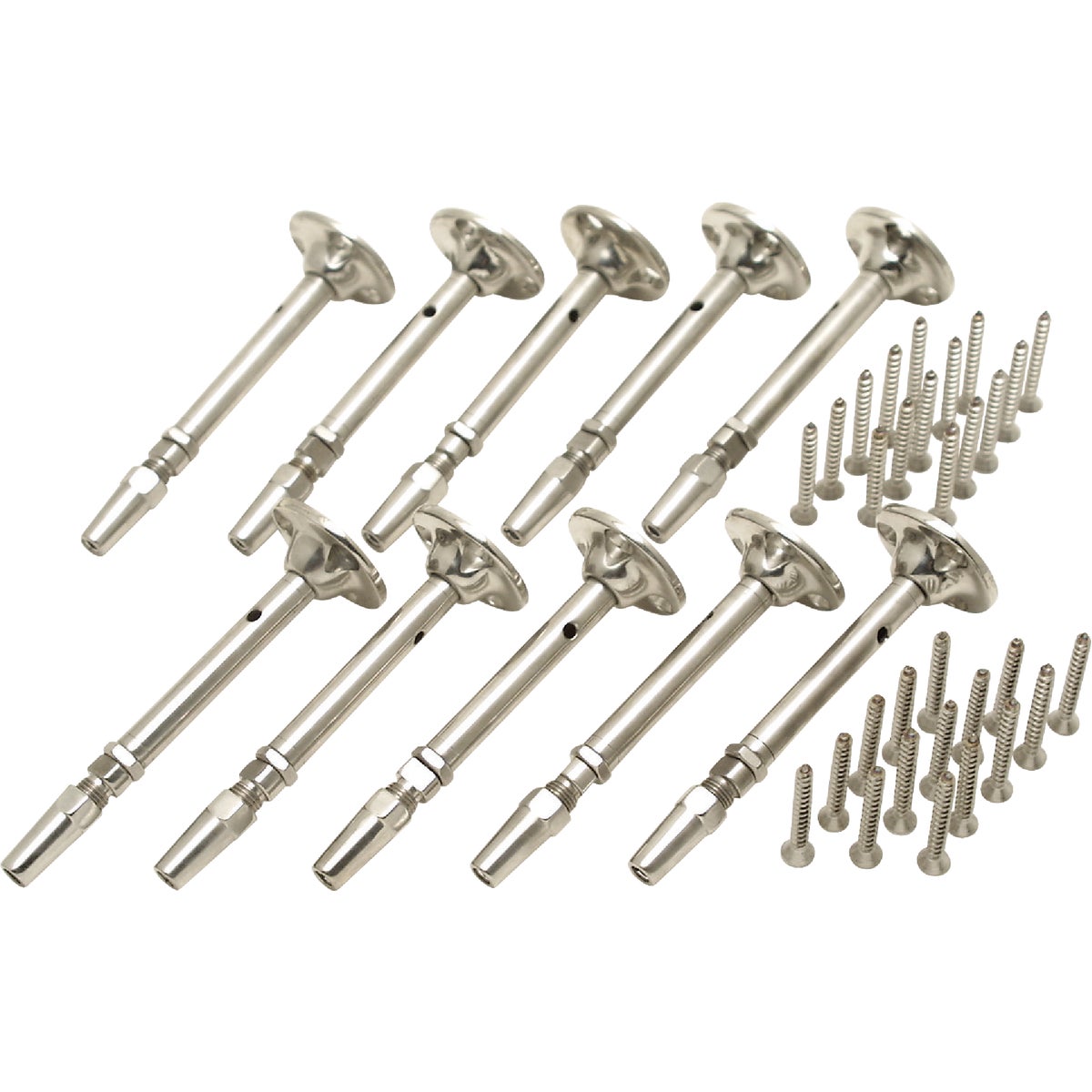 Atlantis Rail System RailEasy 5/32 In. Dia. Stainless Steel Cable Tensioner (10-Pack) Image 4