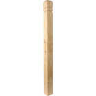 ProWood 4 In. x 4 In. x 54 In.Treated Wood Newel Post Image 1
