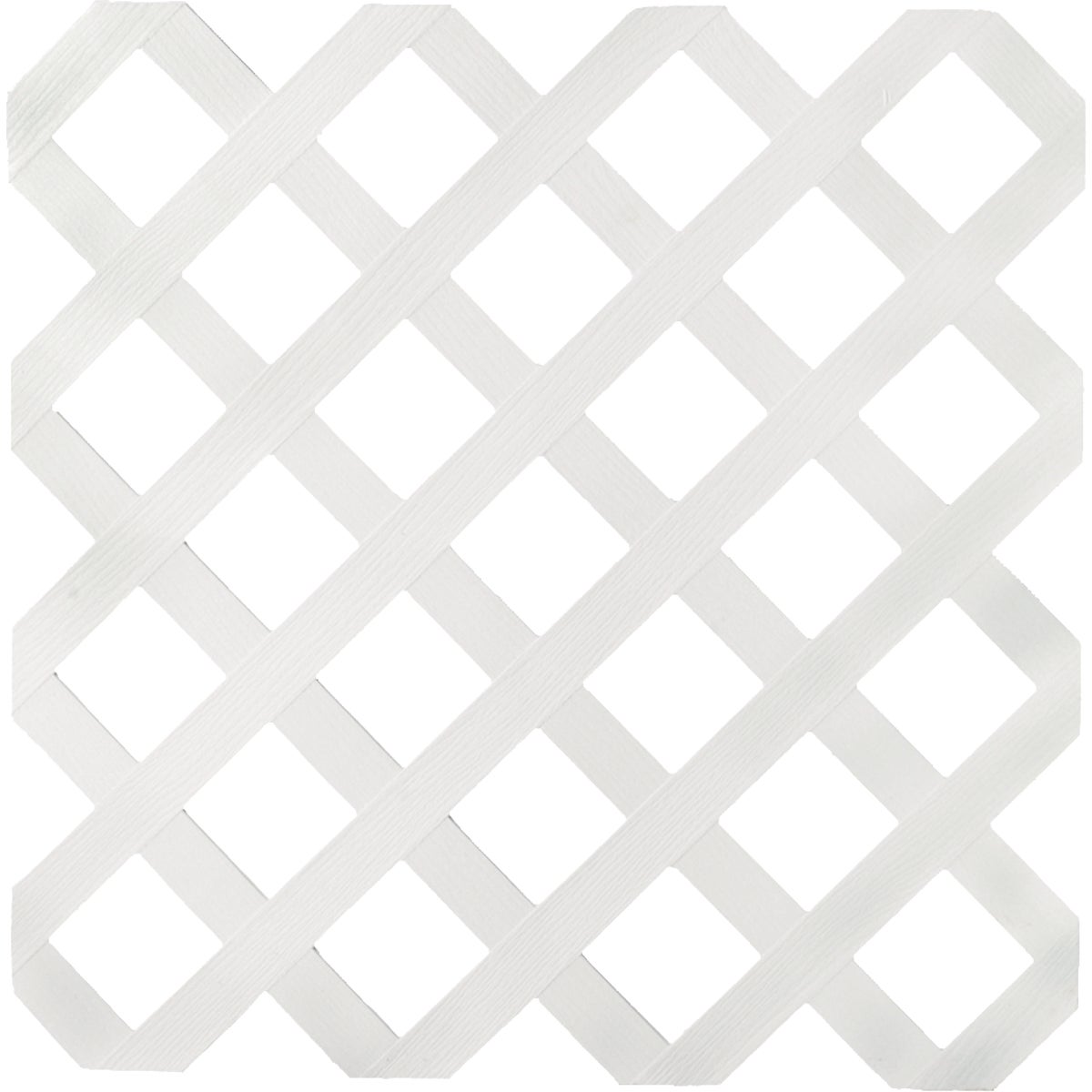 Deckorators 4 Ft. W x 8 Ft. L x 1/8 In. Thick White Vinyl Lattice Panel