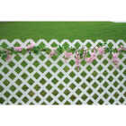 Deckorators 4 Ft. W x 8 Ft. L x 1/8 In. Thick White Vinyl Lattice Panel Image 3