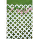 Deckorators 4 Ft. W x 8 Ft. L x 1/8 In. Thick White Vinyl Lattice Panel Image 4