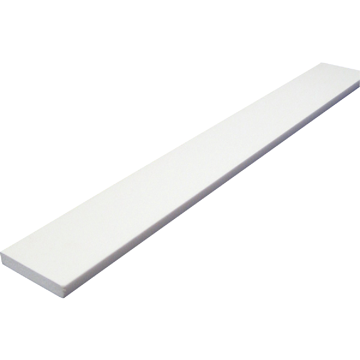 Royal 1-35/64 In. x 12 Ft. White Vinyl Lattice Molding Image 2