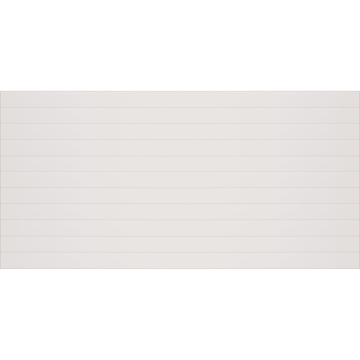 Global Product Sourcing 7/32 In. x 4 Ft. x 8 Ft. White Nickel Gap Shiplap Panel Image 3