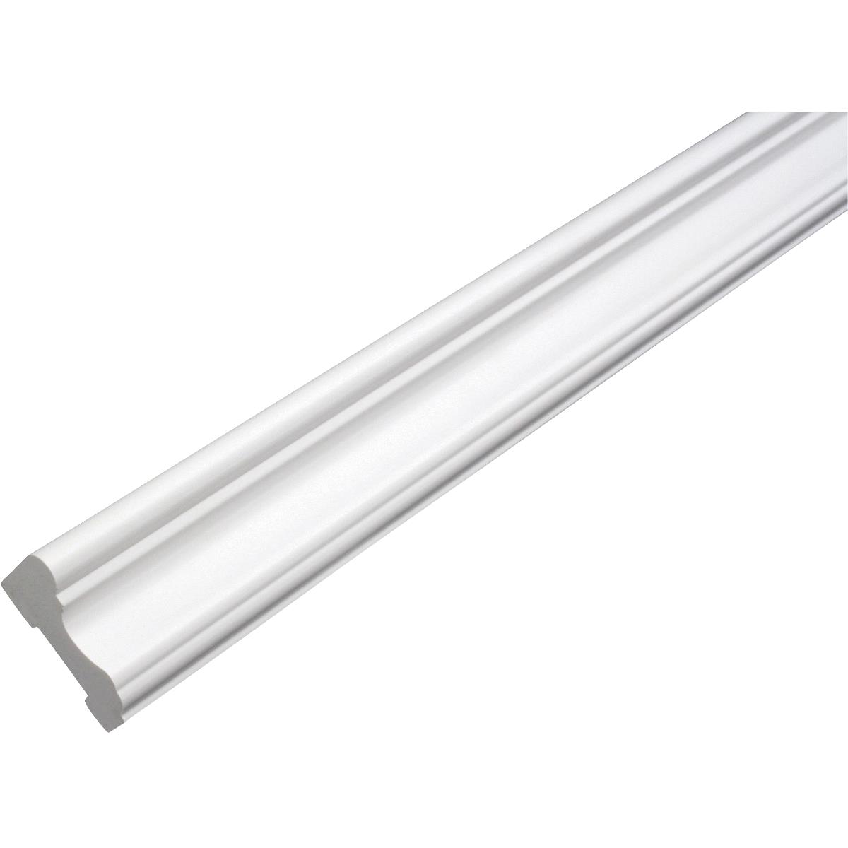 8' WHT COL CHAIR RAIL