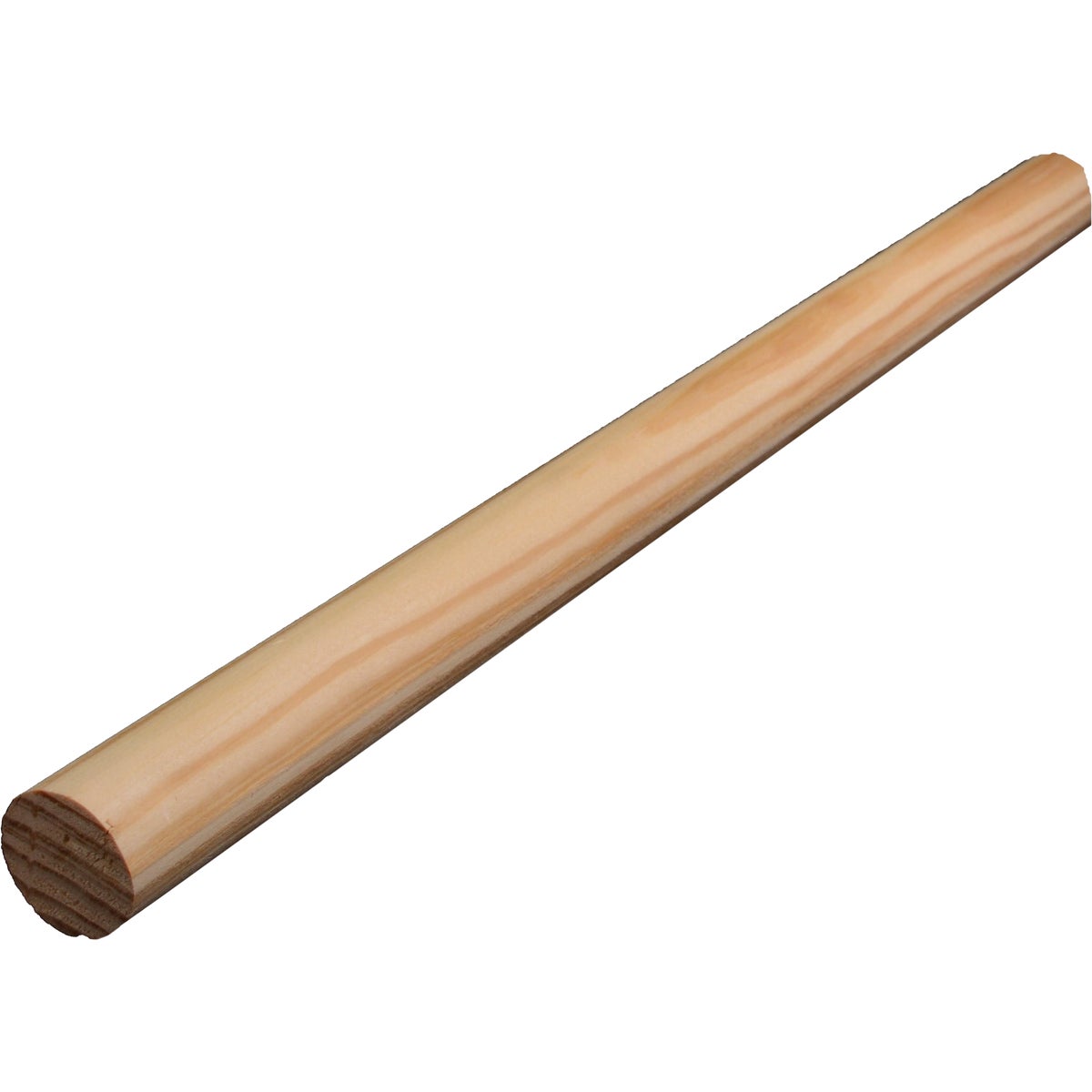 Alexandria Moulding 1-5/16 In. x 6 Ft. Solid Pine Closet Rod