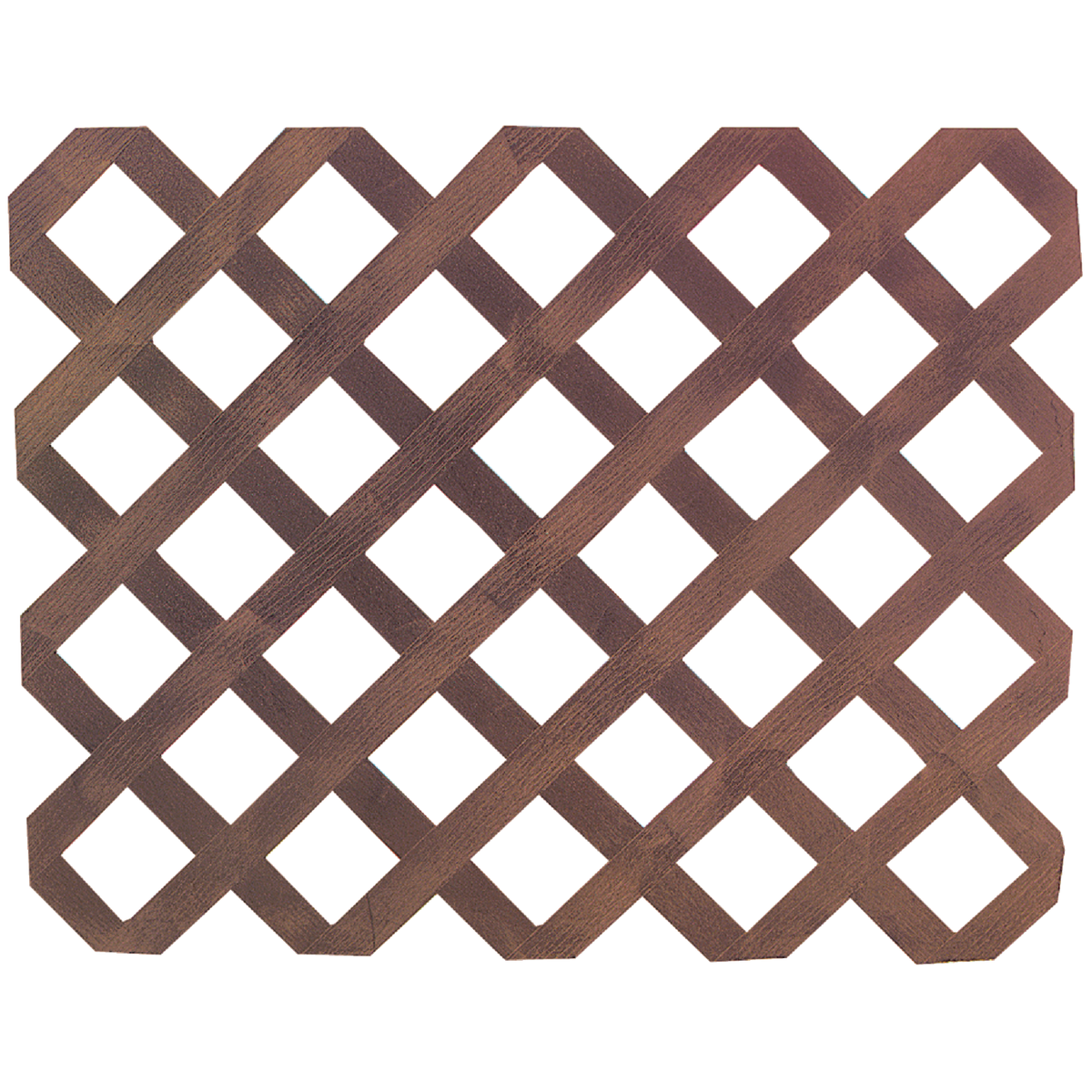 Real Wood Products 4 Ft. W. x 8 Ft. L. x 3/4 In. Thick Natural Cedar Privacy Lattice Panel