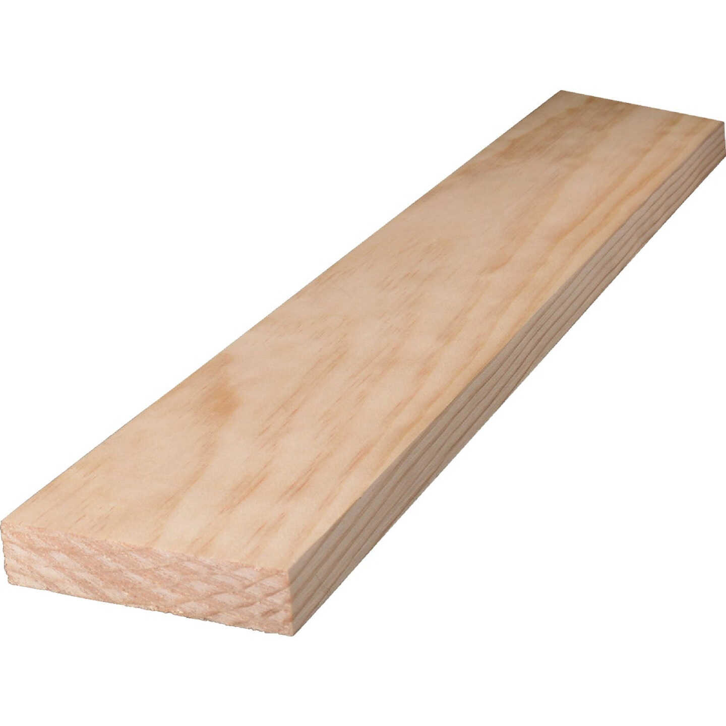 Alexandria Moulding 1 In. x 4 In. x 4 Ft. Pine Board Image 1