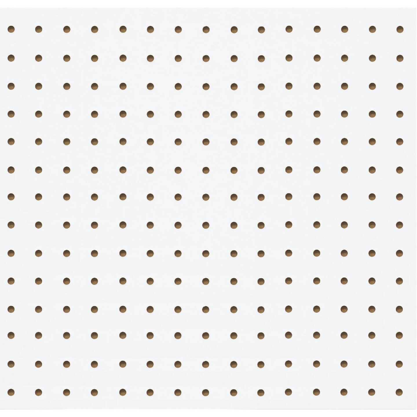 Global Product Sourcing 3/16 In. x 4 Ft. x 8 Ft. White Tempered Hardboard Pegboard Image 3