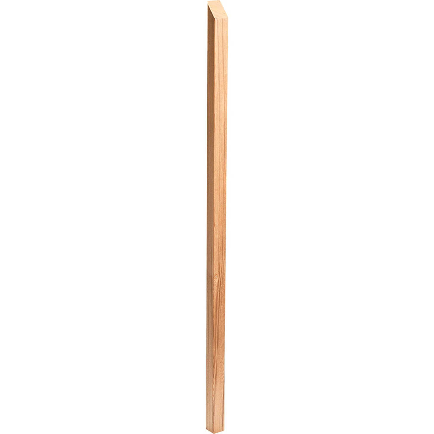 Real Wood 2 In. x 2 In. x 42 In. Cedar One Angled In Baluster Image 2