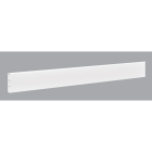 Outdoor Essentials 2 In. x 6 In. x 96 In. White Vinyl Fence Rail Image 1