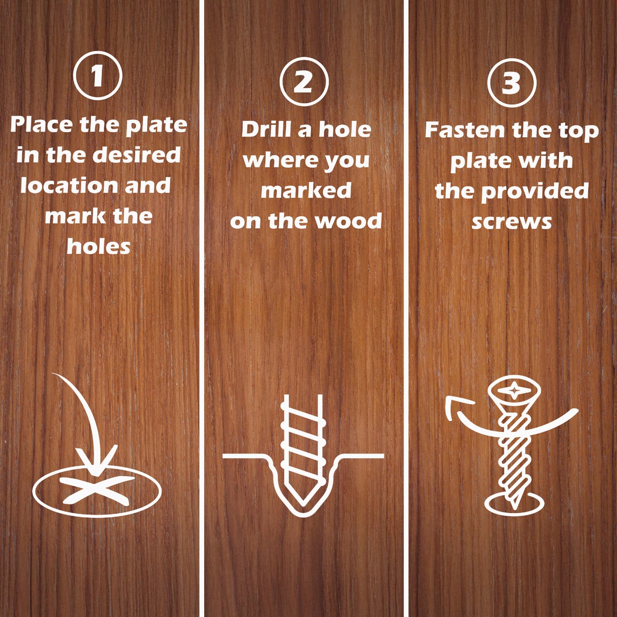 Waddell 28 In. Black Metal 3-Prong Hairpin Leg Image 4