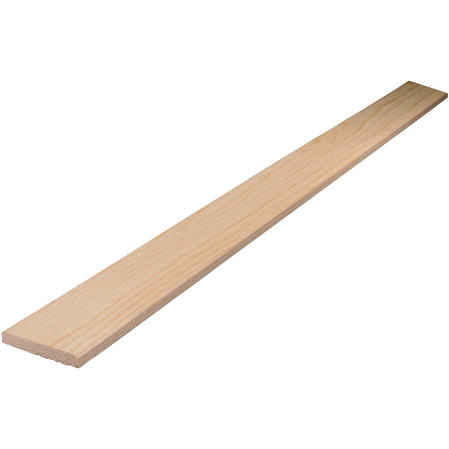 Alexandria Moulding 3/8 In. W. x 2-1/4 In. H. x 8 Ft. Solid Pine Panel Strip Mullion Image 1