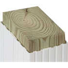 Beechdale 6 In. W. x 6 In. H. x 102 In. L. White PVC Fluted Post Wrap Image 2