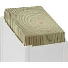 Beechdale 6 In. W. x 6 In. H. x 120 In. L. White PVC Smooth Post Wrap Image 2