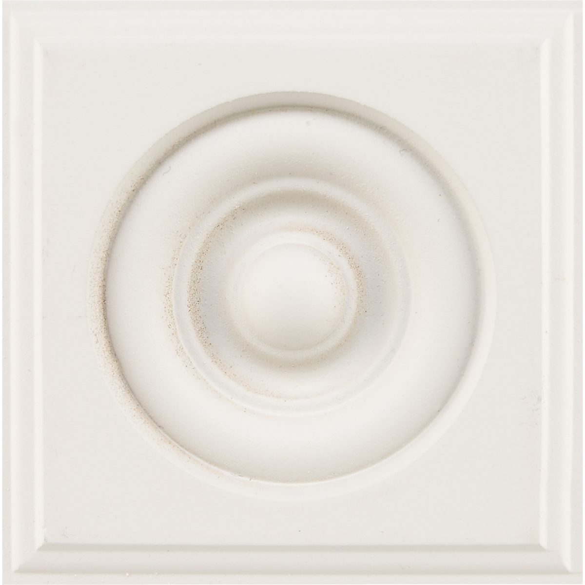 House of Fara 7/8 In. x 3-1/2 In. Primed MDF Rosette Image 4