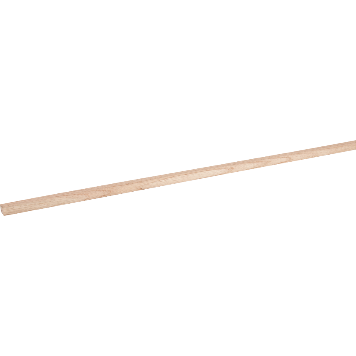 House of Fara 3/4 In. W. x 1/2 In. H. x 8 Ft. L. Solid Red Oak Base Shoe Image 5