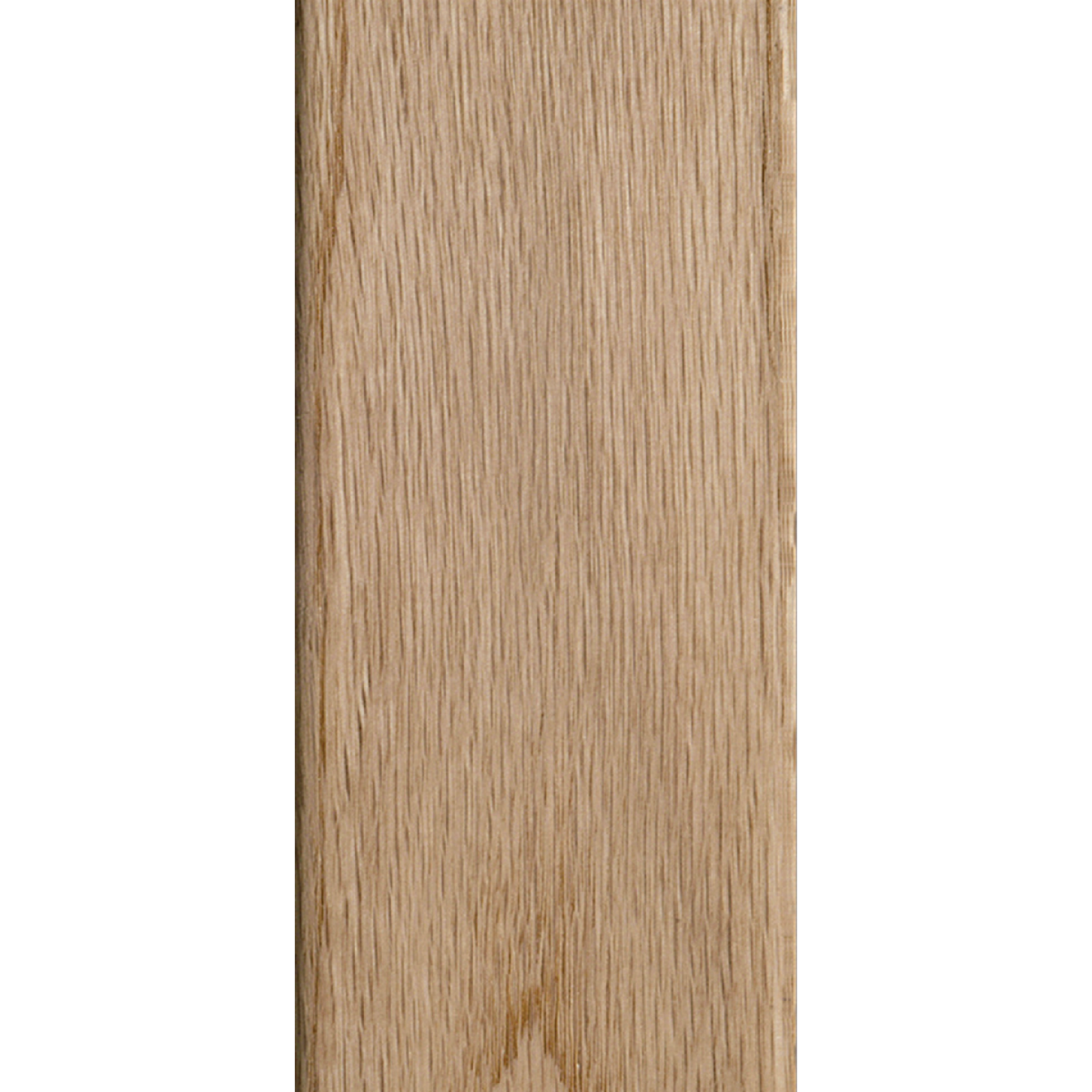 House of Fara 7/16 In. W. x 2-1/4 In. H. x 7 Ft. L. Natural Solid Red Oak Modern Wood Casing Image 2