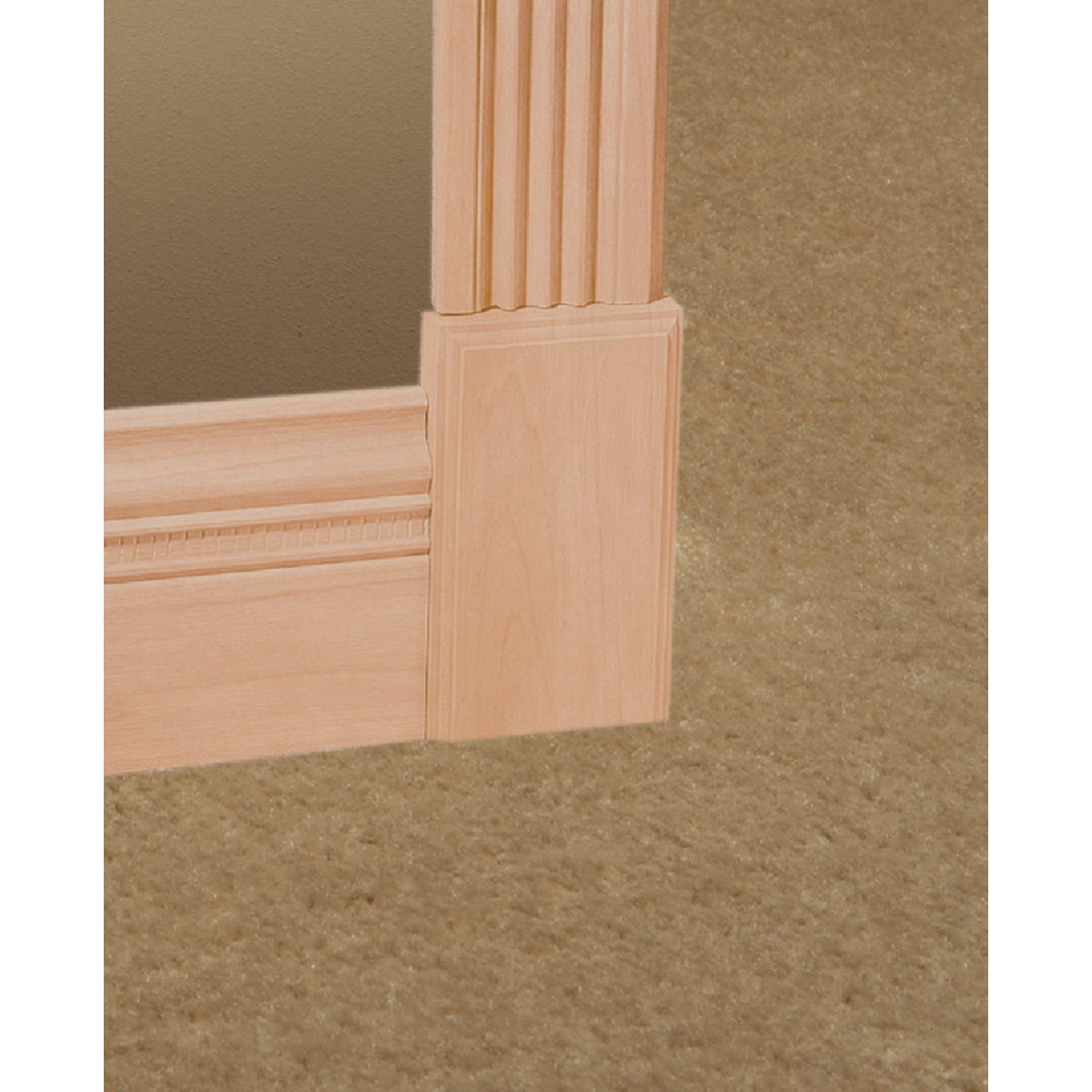 House of Fara 3/4 In. W. x 3/4 In. H. x 96 In. L. Solid Red Oak Quarter Round Image 2