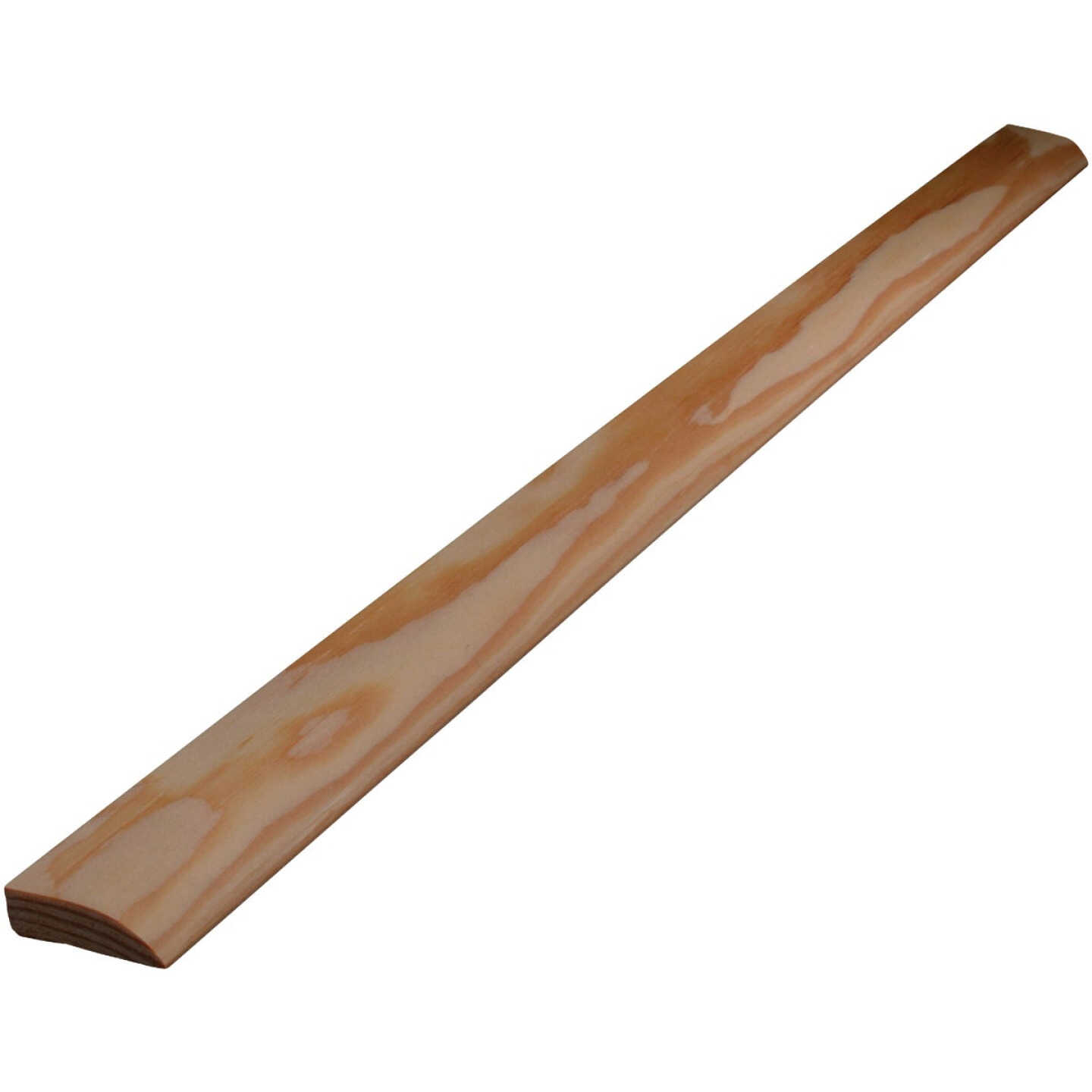 Alexandria Moulding 7/16 In. W. x 1-3/8 In. H. x 7 Ft. L. Solid Pine Ranch Stop Molding Image 1