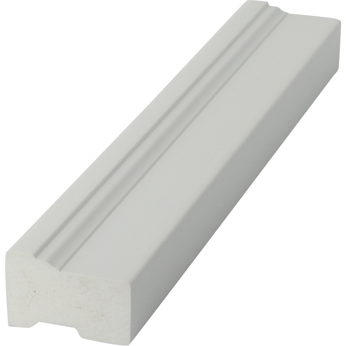 Royal 2 In. x 17 Ft. PVC Brick Molding Image 2