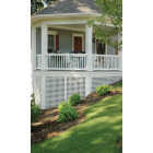 Deckorators 4 Ft. W x 8 Ft. L x 3/16 In. Thick White Vinyl Privacy Square Lattice Panel Image 2