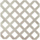 Deckorators 4 Ft. W x 8 Ft. L x 1/8 In. Thick Gray Vinyl Lattice Panel Image 1