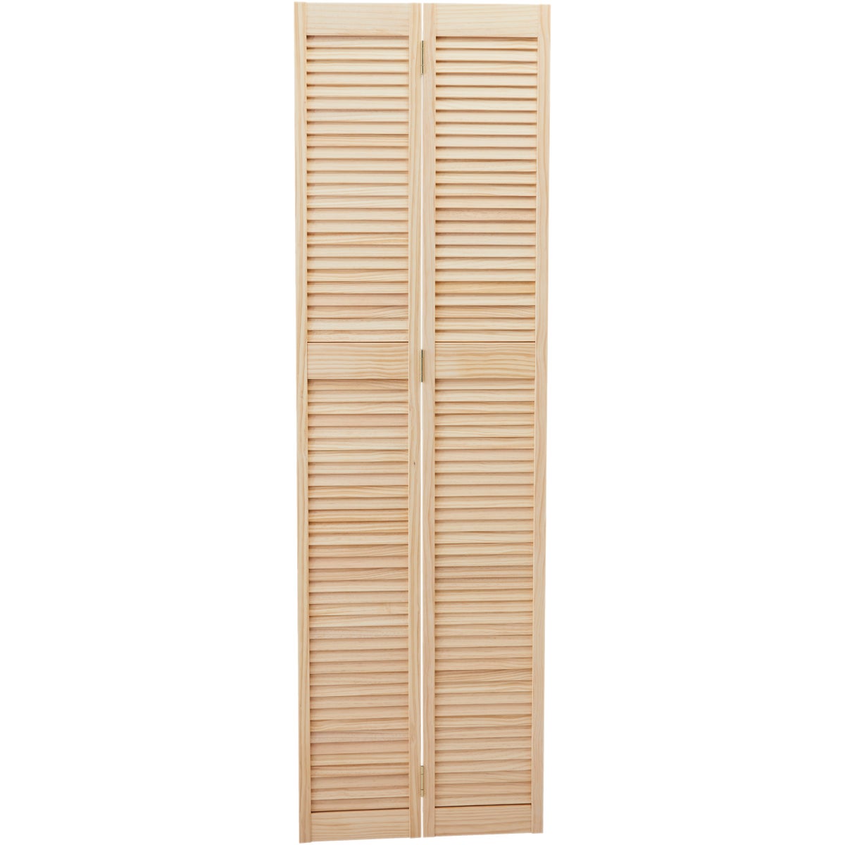 Alexandria Moulding 30 In. W. x 80 In. H. Natural Pine Bi-Fold Door