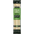 Madison Mill 1/2 In. x 12 In. Poplar Dowel Rod (6 Pieces) Image 1