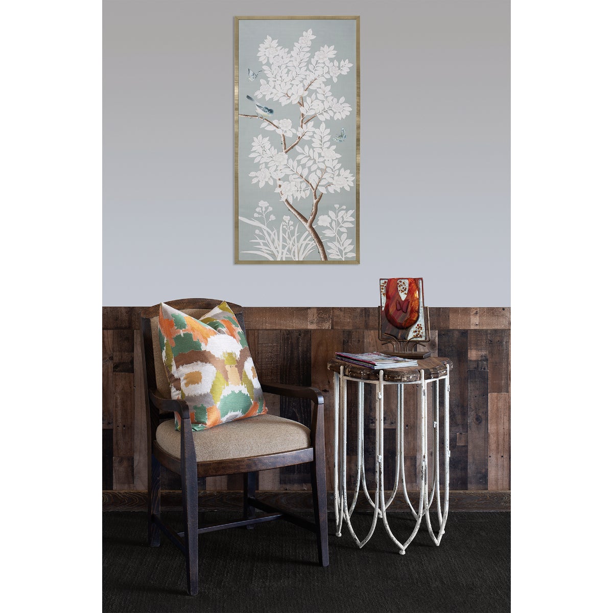 American Pacific 1/4 In. x 4 Ft. x 8 Ft. Bourbon Woods Wall Paneling Image 3