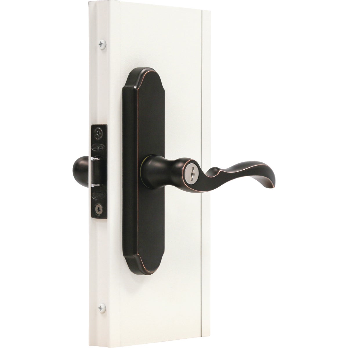 Larson M2 Aged Bronze Storm Door Leverset