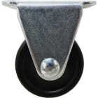 Shepherd Hardware 1-1/2 In. General-Duty Rubber Rigid Plate Caster Image 1